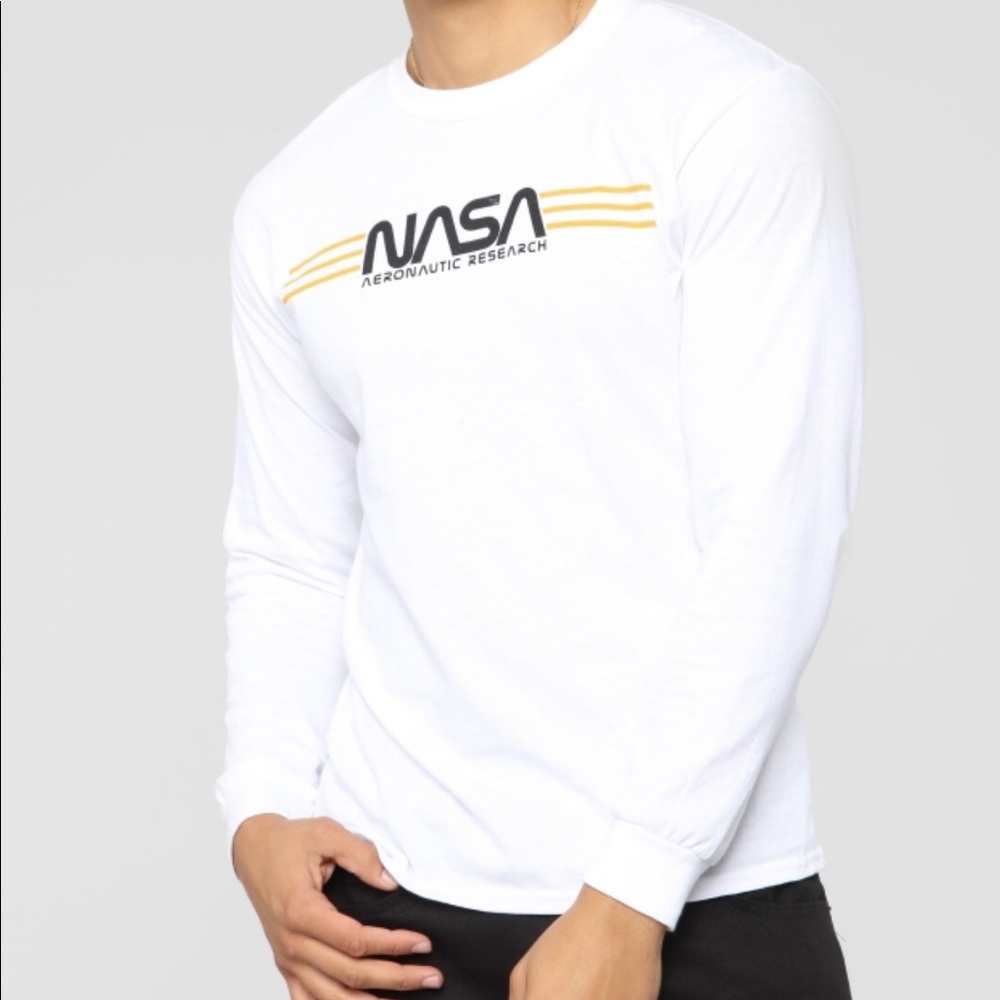 NASA Long Sleeve T Shirt (m)